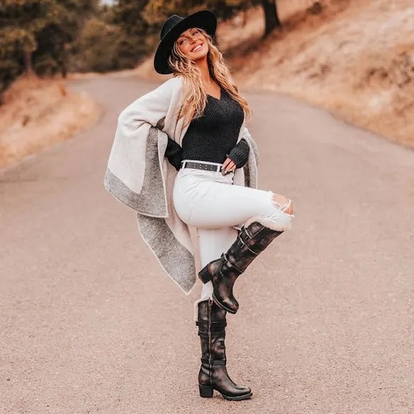 Freebird north black size 8 boots NWB - Picture 8 of 8